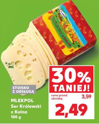 MLEKPOL Ser Królewski z Kolna 100 g
