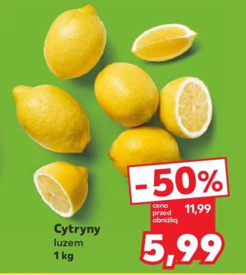 Cytryny, luzem 1 kg