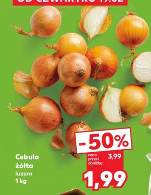 Cebula żółta luzem 1 kg