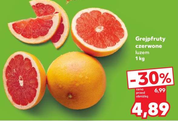 Grejpfruty czerwone, luzem 1 kg