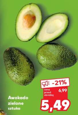Awokado zielone sztuka
