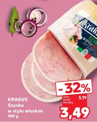 KRAKUS Szynka w stylu włoskim 100 g