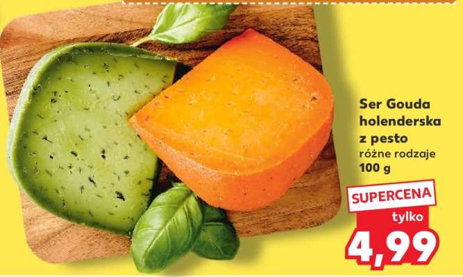 Ser Gouda holenderska z pesto