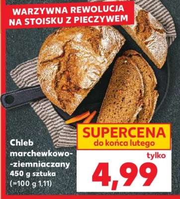 Chleb marchewkowo-ziemniaczany