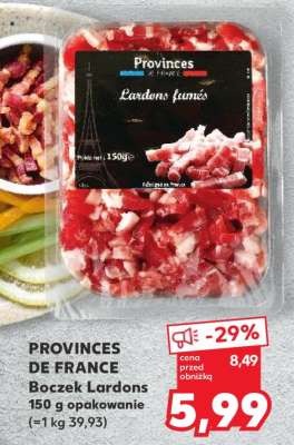 PROVINCES DE FRANCE Boczek Lardons