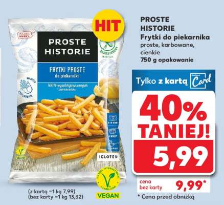 PROSTE HISTORIE Frytki do piekarnika