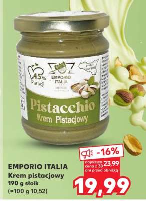 EMPORIO ITALIA Krem pistacjowy