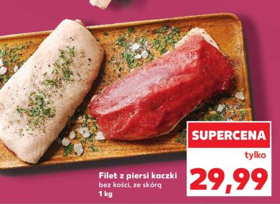 Filet z piersi kaczki