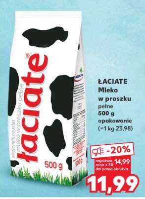 ŁACIATE Mleko w proszku pełne