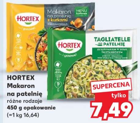 HORTEX Makaron na patelnię