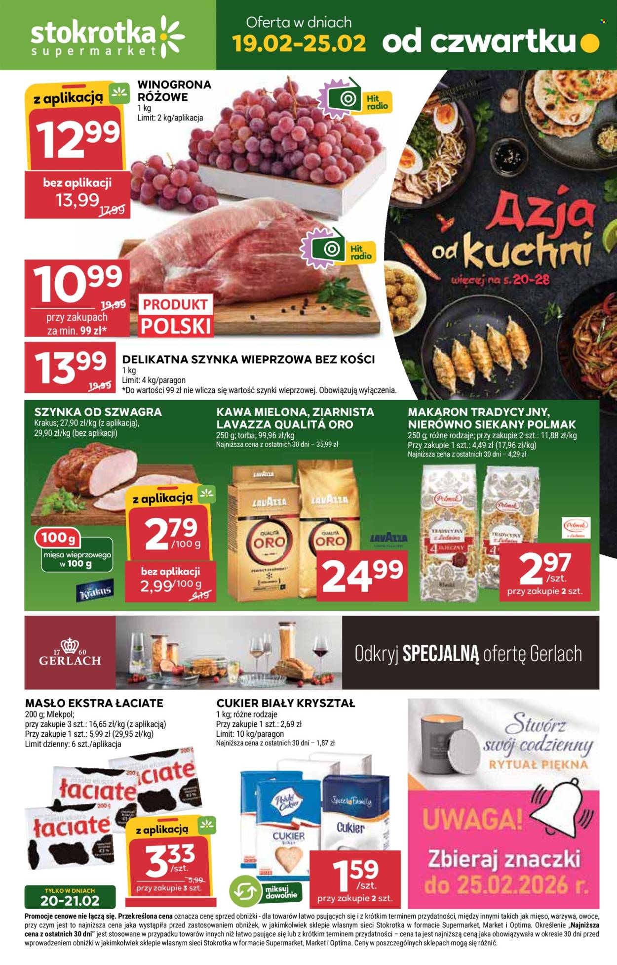Gazetka Stokrotka Supermarket - 19.02.2026 - 25.02.2026. Strona 1