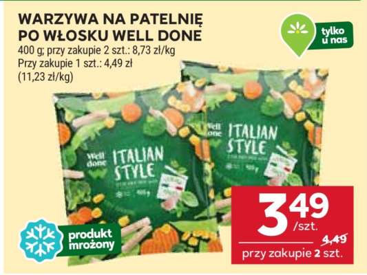 Warzywa na patelnię po włosku Well Done
