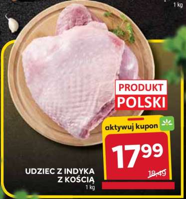 Udziec z indyka z kością