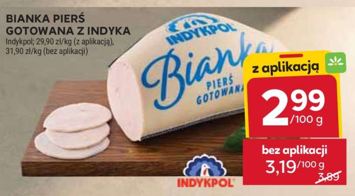 Bianka pierś gotowana z indyka