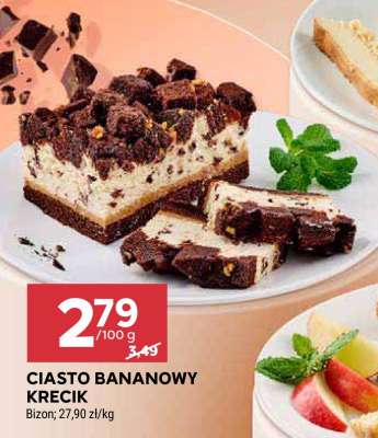 Ciasto Bananowy Krecik