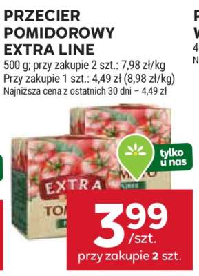 Przecier pomidorowy Extra Line