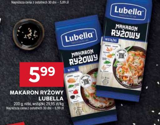 Makaron ryżowy Lubella