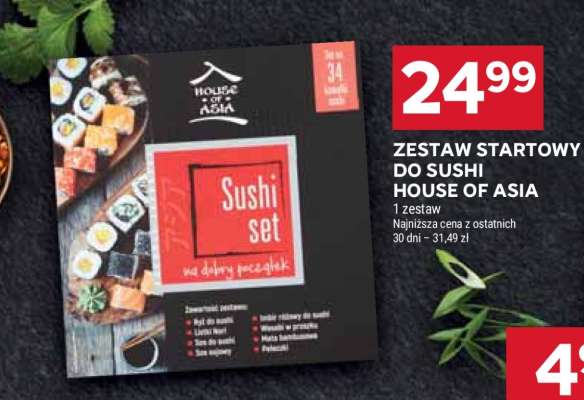 Zestaw startowy do sushi HOUSE OF ASIA
