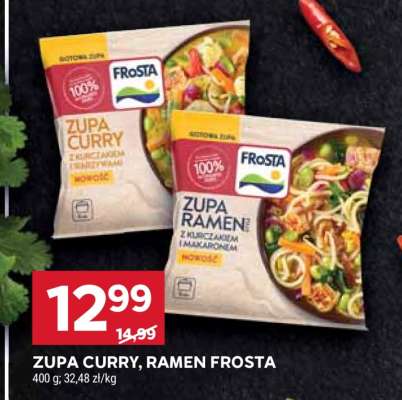 ZUPA CURRY, RAMEN FROSTA