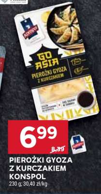 Pierożki gyoza z kurczakiem Konspol