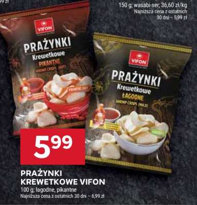 Prażynki krewetkowe VIFON