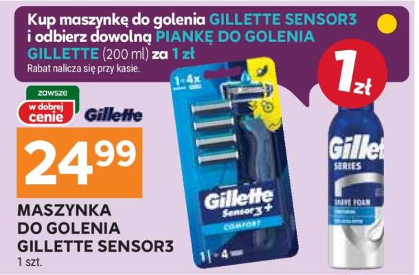 Maszynka do golenia Gillette Sensor3