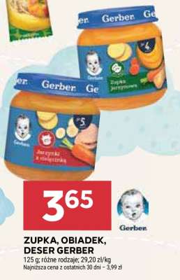 Zupka, Obiadek, Deser Gerber