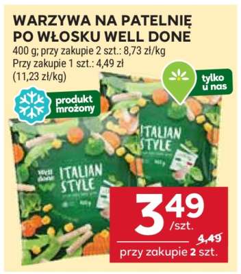 Warzywa na patelnię po włosku Well Done