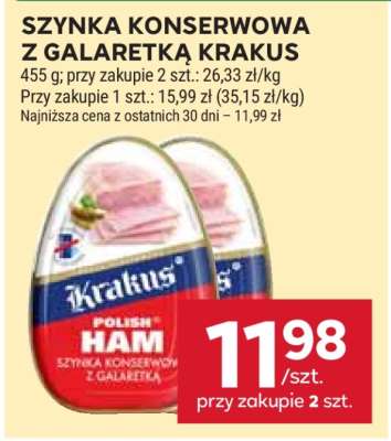 Szynka konserwowa z galaretką Krakus