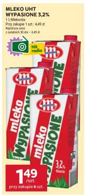 MLEKO UHT WYPASIONE 3,2%