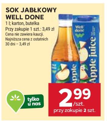 Sok Jabłkowy Well Done