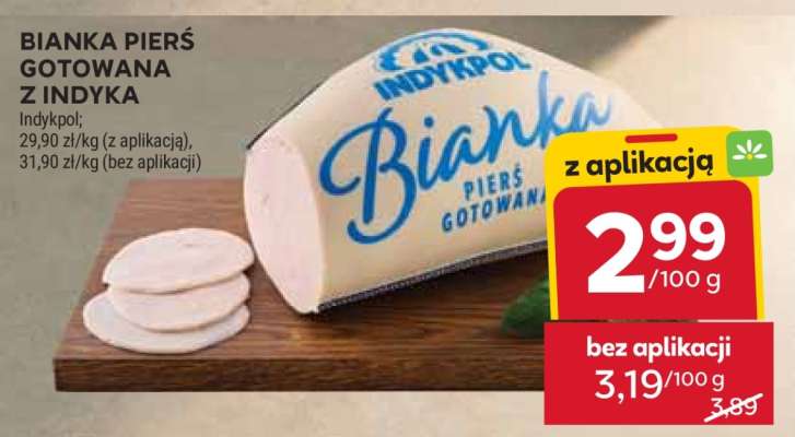 Bianka pierś gotowana z indyka