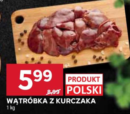 Wątróbka z kurczaka