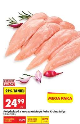 Polędwiczki z kurczaka Mega Paka Kraina Mies