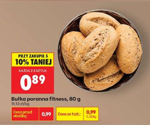 bułka poranna fitness , 80 g