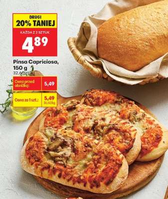 Pinsa Capriciosa, 150 g