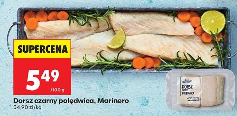 Dorsz czarny polędwica Marinero