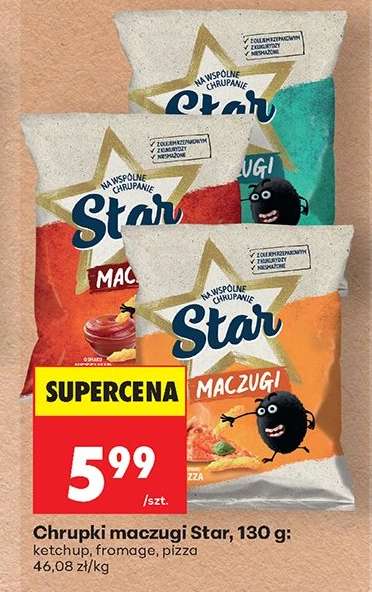 Chrupki Maczugi Star, 130 g