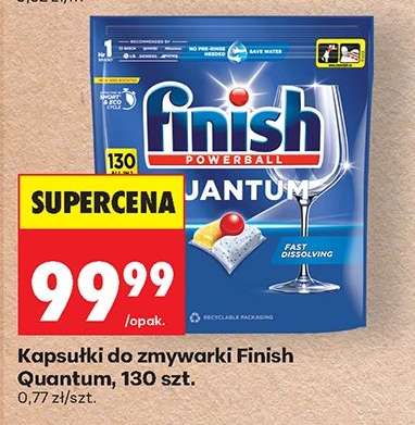 Kapsułki do zmywarki Finish Quantum, 130 szt.