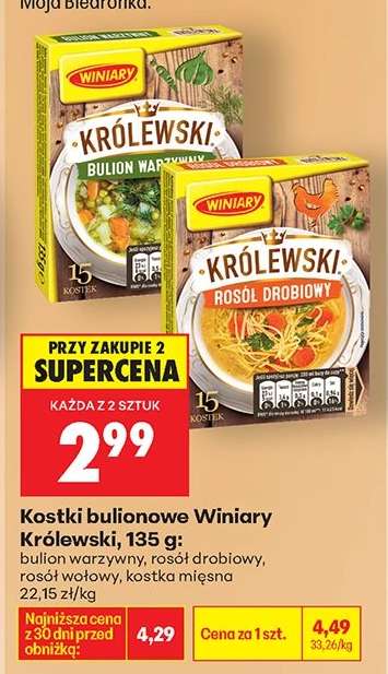 Kostki bulionowe Winiary Królewski, 135 g