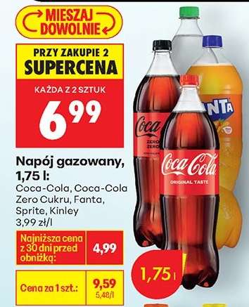 Napój gazowany, 1,75 l
