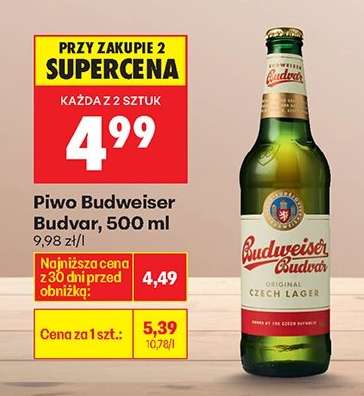Piwo Budweiser Budvar 500 ml