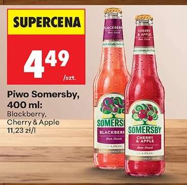 Piwo Somersby, 400 ml