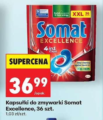 Kapsułki do zmywarki Somat Excellence , 36 szt