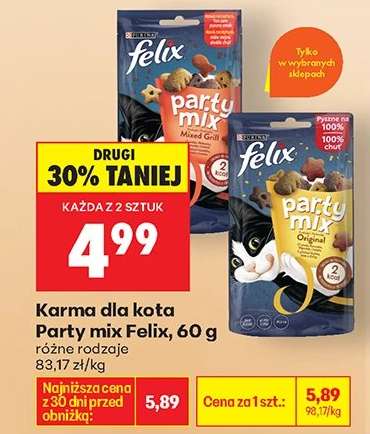 Karma dla kota Party mix Felix 60 g