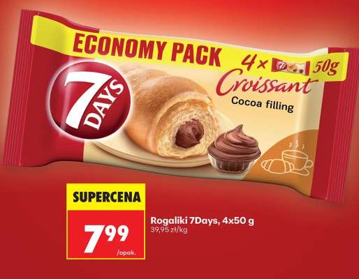 Rogaliki 7Days, 4x50 g