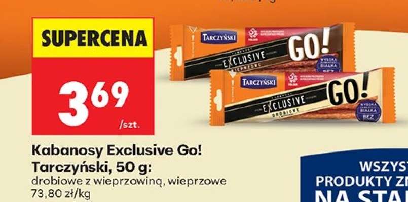 Kabanosy Exclusive Go Tarczyński 50 g