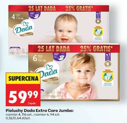 Pieluchy Dada Extra Care Jumbo