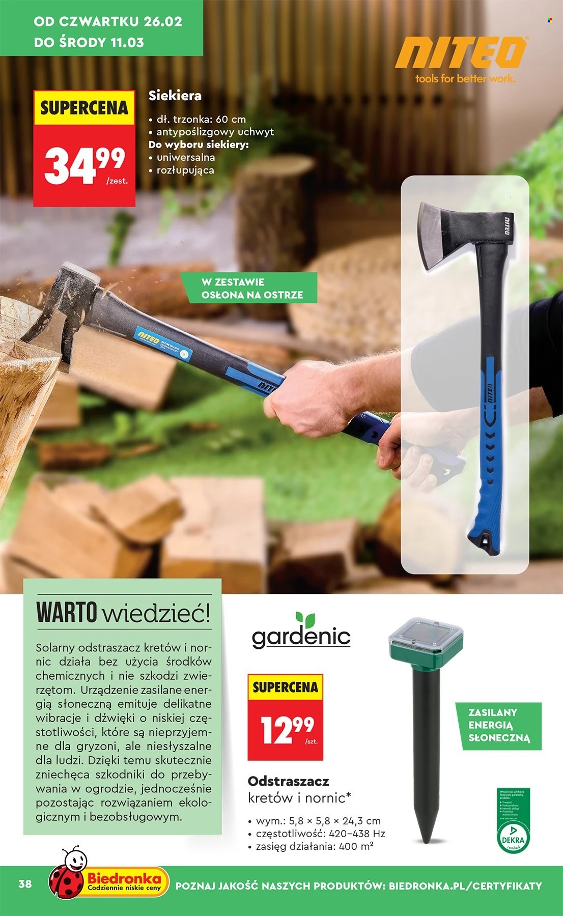 Gazetka Biedronka - 21.02.2026 - 11.03.2026. Strona 38