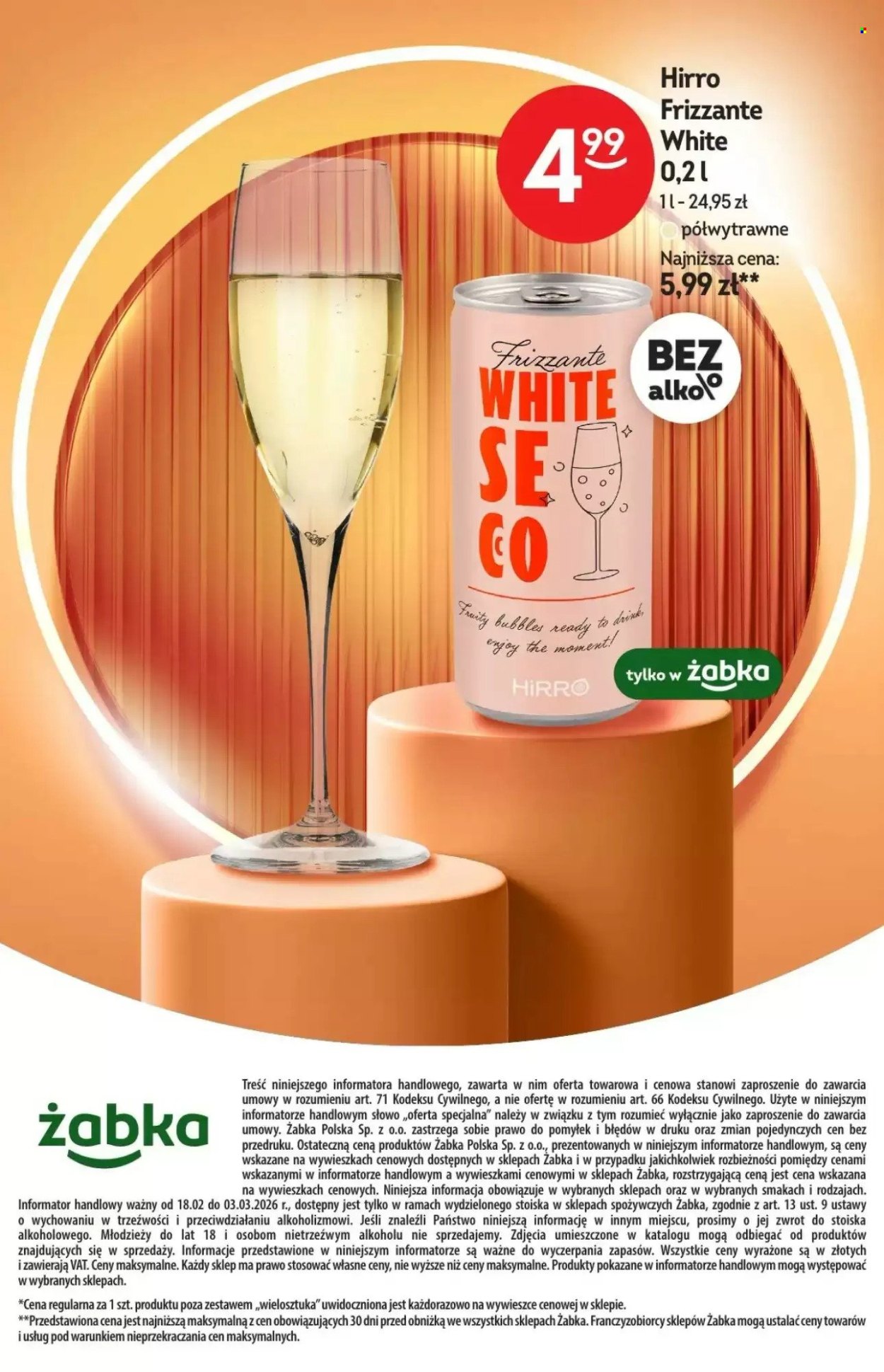 Gazetka Żabka - 18.02.2026 - 3.03.2026. Strona 16